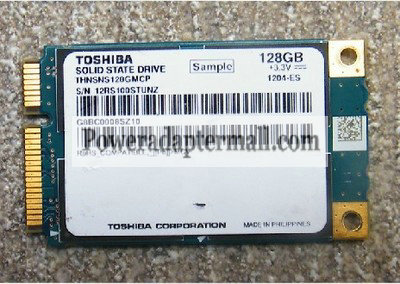 New 1.8"Toshiba THNSNS128GMCP 128G MSATA3 Mini PCI-E SSD